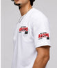WHITE RACING REGULAR FIT T-SHIRT